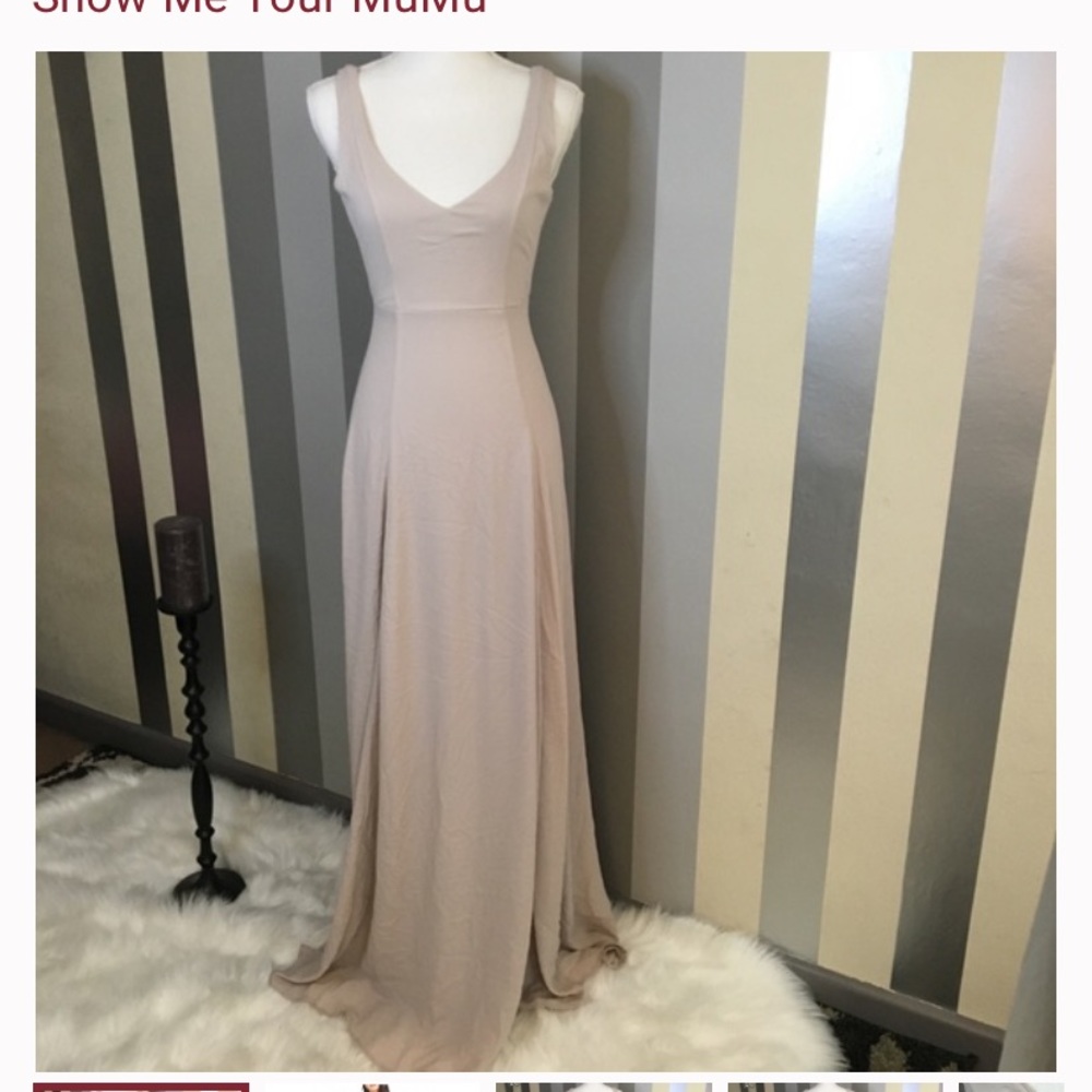 Show Me Your MuMu Jen Maxi Nude size Extra Small